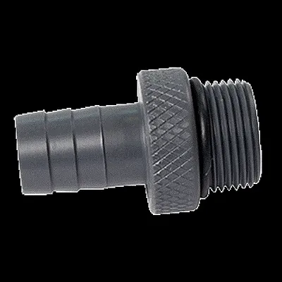 FATSAC 3/4&quot; Barbed End - Sac Valve Threads w/O-Rings f/Auto Ball