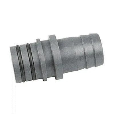 FATSAC 1-1/8&quot; Quick Connect to 1&quot; Barb w/O-Rings f/Auto Ballast 