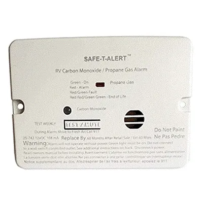 Safe-T-Alert Combo Carbon Monoxide Propane Alarm - White