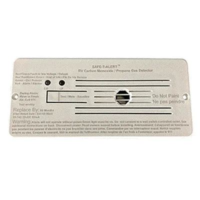 Safe-T-Alert Combo Carbon Monoxide Propane Alarms Flush Mount - 