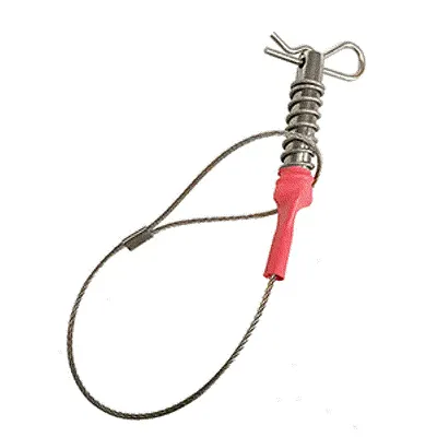 Sea Catch TR3 Spring Loaded Safety Pin - 1/4&quot; Shackle