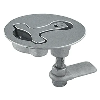 TACO Latch-tite&trade; Lifting Handle - 3&quot; Round - Stainless Ste