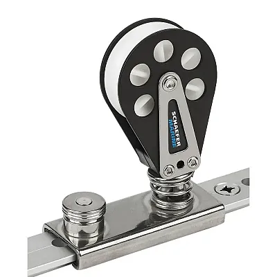 Schaefer Spring Loaded/Lined Slide/Aluminum f/1-1/4&quot; T-Track