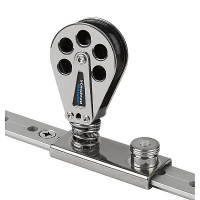 Schaefer Spring Loaded/Lined Slide/Stainless Steel f/1-1/4&quot; T-Tr
