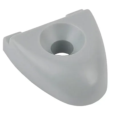 SChaefer T-Track Endstop for 1-1/4&quot; Track - Grey