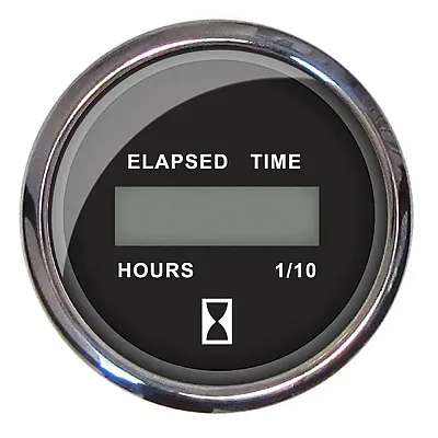 Faria 2&quot; Hourmeter 10,000 Hours Digital, 12-32VDC - Chesapeake B