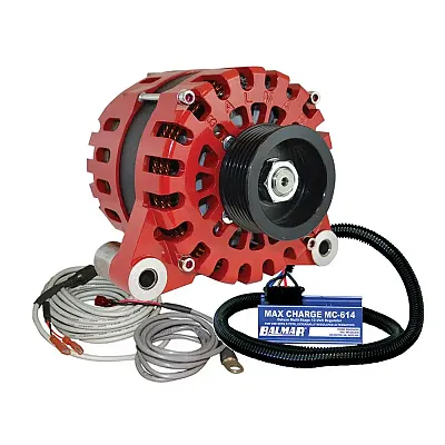 Balmar Alternator Vortec K6 Serpentine Pulley Regulator &amp; Te