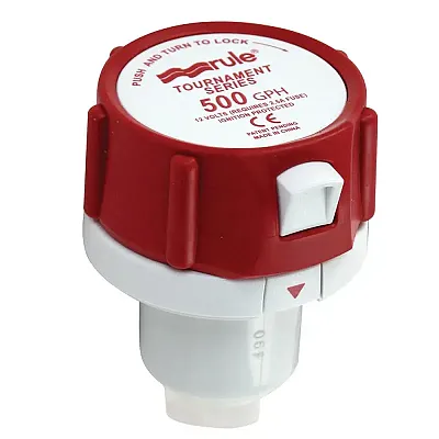 Rule 500 GPH Replacement Motor Cartridge f/Tournament Series Pum