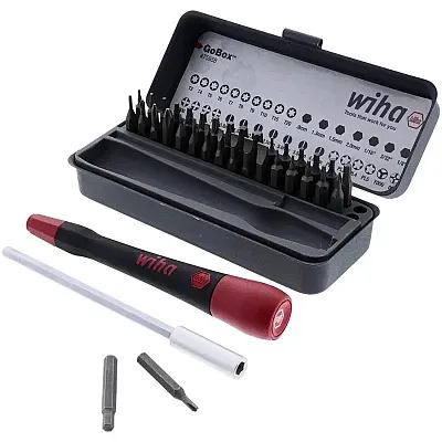 Wiha Gobox Precision Micro Bit Set (36 Piece Set)