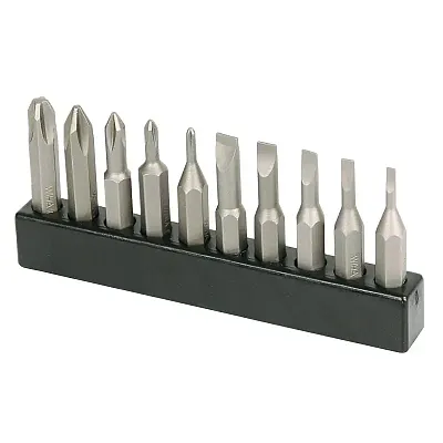 Wiha Microbit Slotted And Phillips - 10 Piece Set