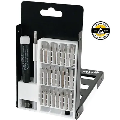 Wiha System 4 Esd Safe Microbits Set (27 Piece Set)
