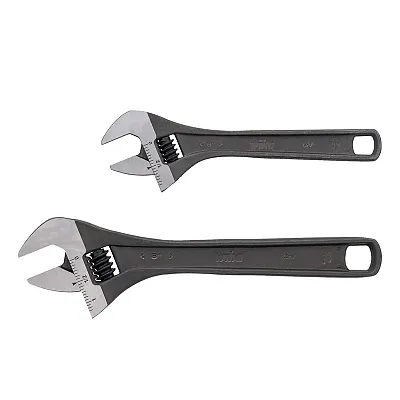 Wiha 6" & 8" Adjustable Wrenches Set (2-Piece)