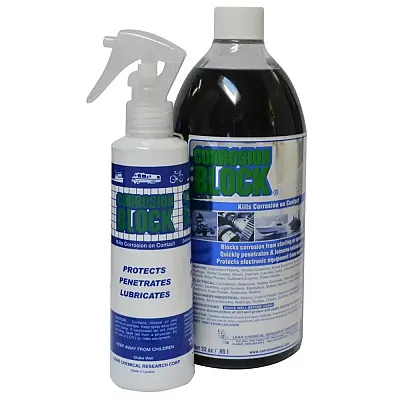 Corrosion Block 32oz Bottle with Pump - Non-Hazmat, Non-Flammabl