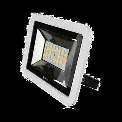 Lunasea Ultra Thin Outdoor LED Flood Light White 4500-4800 Lumen