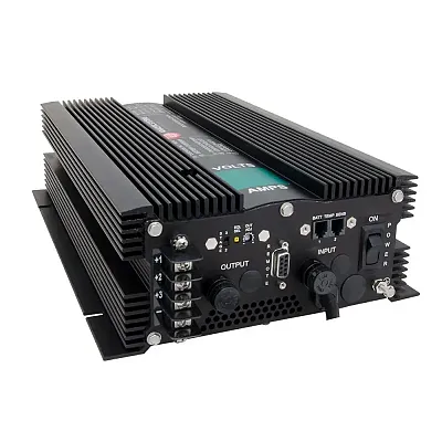 Analytic Systems AC Charger 2-Bank 20A 12V Out, 110VAC In, w/Dig