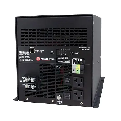 Analytic Systems AC Intelligent Pure Sine Wave Inverter, 2400W, 