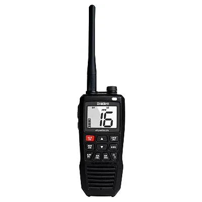 Uniden Atlantis 275 Floating Handheld VHF Marine Radio