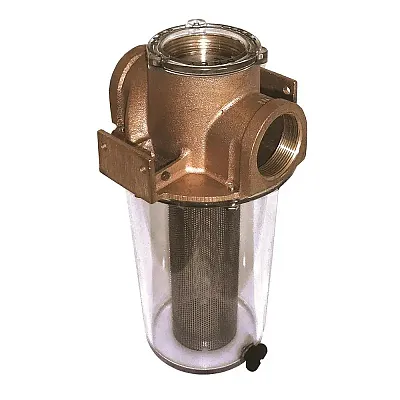 GROCO ARG-2500 Series 2-1/2" Raw Water Strainer Stainless Steel 