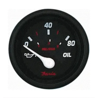 Faria 2&quot; Oil Pressure Gauge - 80 PSI