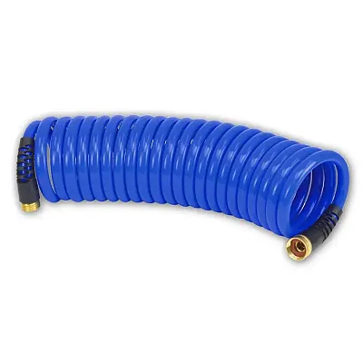 HoseCoil PRO 25&#39; w/Dual Flex Relief 1/2&quot; ID HP Quality Hose
