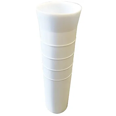 Tigress 10&quot; Flared Vinyl Replacement Insert Liner - White