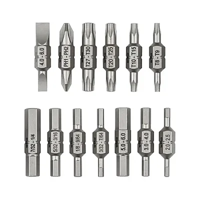Wiha 13 Piece Double End Bit Reload Set