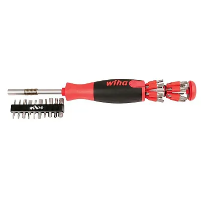 Wiha 26-In-1 Ultra Driver With Bonus Bit Pack -  26 Piece Set