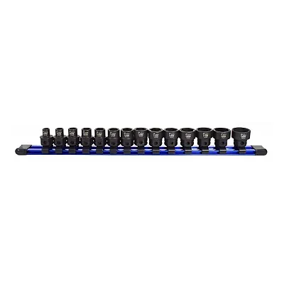 Astro Metric 3/8" Drive Low Profile Nano Impact Sockets (14 Sockets)