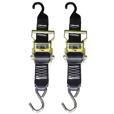 Rod Saver Heavy-Duty Ratchet Trailer Tie-Down - 2" x 5' - Pa