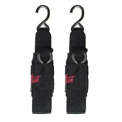 Rod Saver Deluxe Stainless Steel Transom Tie-Down - 2" x 6' 