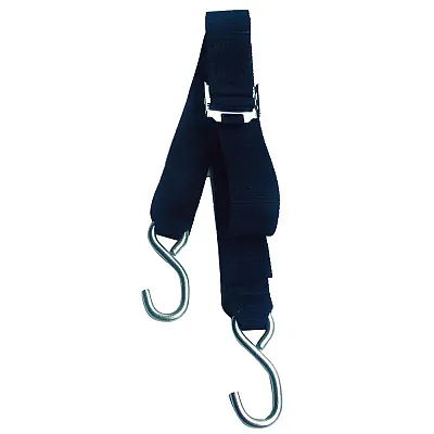Rod Saver Stainless Steel Roller Buckle Gunwale Tie-Down - 2" x 