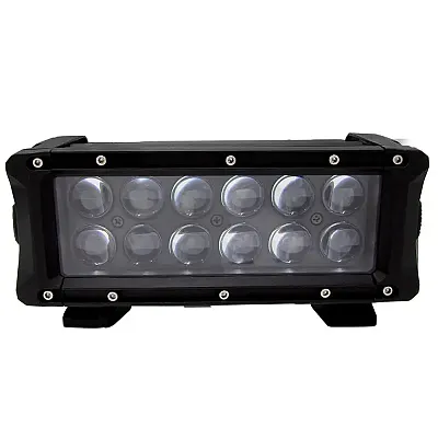 HEISE Infinite Series 8&quot; RGB Backlite Dualrow Bar - 12 LED