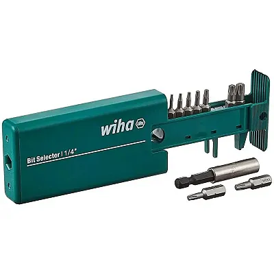 Wiha Torx Bit Selector Set With Universal Magnetic Bit Holder - 11 Piece Set
