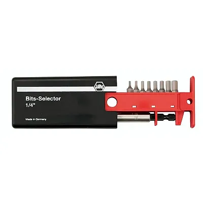 Wiha Metric Hex Bits-Selector And Magnetic Bit Holder Set 1.5Mm To 8.0Mm - 9 Pie