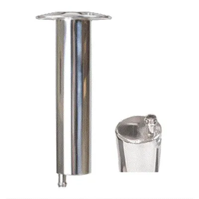 Lee's Rod Holder - Heavy Duty - 0&deg; - Stainless Steel