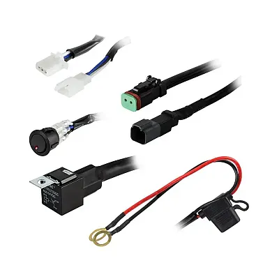 Heise 1 Lamp DR Wiring Harness &amp; Switch Kit