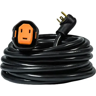 SmartPlug RV 30 Amp 30&#39; Dual Configuration Cordset - Black (