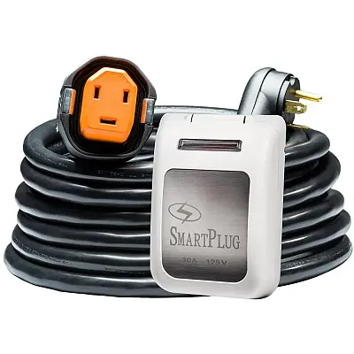 SmartPlug RV Kit 30 Amp 30&#39; Dual Configuration Cordset - Bla
