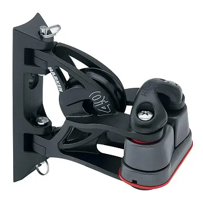 Harken 40mm Carbo Air Pivoting Lead Block w/Aluminum Cam-Matic&r