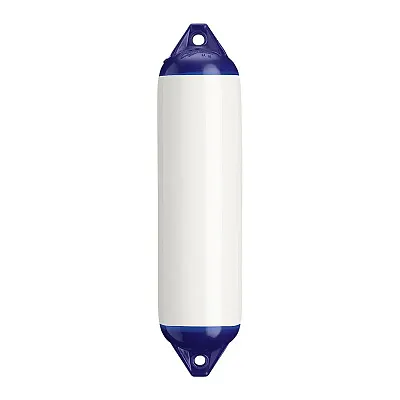 Polyform F-1 Twin Eye Fender 6&quot; x 24&quot; - White