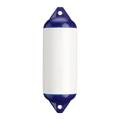 Polyform F-2 Twin Eye Fender 8.2&quot; x 25&quot; - White