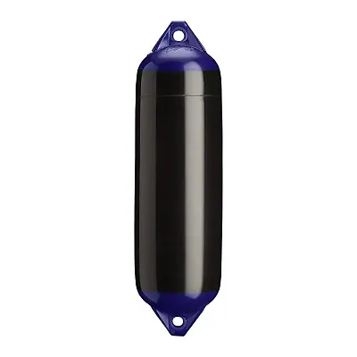 Polyform F-3 Twin Eye Fender 8.2&quot; x 30&quot; - Black
