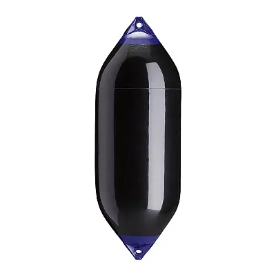 Polyform F-10 Twin Eye Fender 18&quot; x 50&quot; - Black