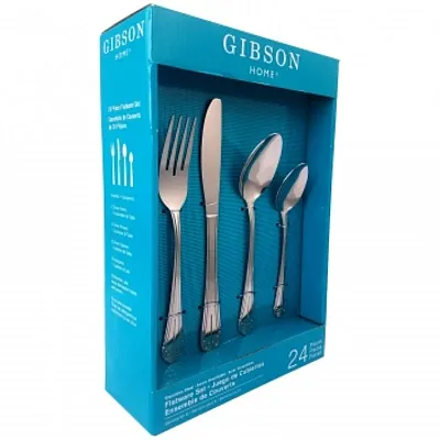 Gibson Home Mariano 24 Piece Flatware Set