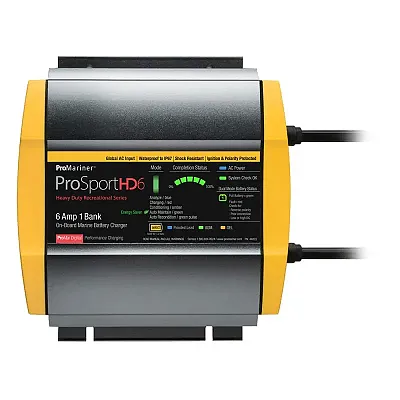 ProMariner ProSportHD 6 Global Gen 4 - 6 Amp - 1 Bank Battery Ch