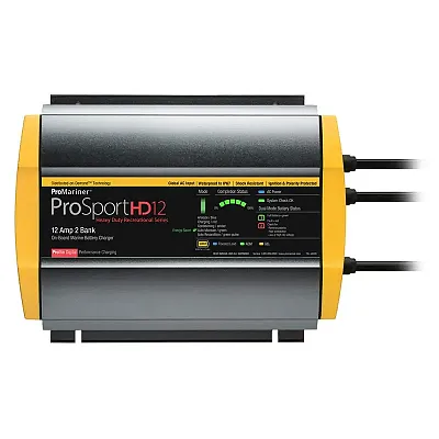 ProMariner ProSportHD 12 Global Gen 4 - 12 Amp - 2 Bank Battery 