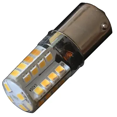 Lunasea BA15S Silicone Encapsulated LED Light Bulb - 10-30VDC - 