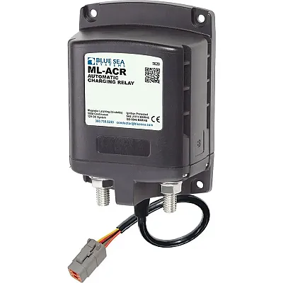 Blue Sea 7620100 ML ACR Charging Relay 12V 500A w/Deutsch Connec