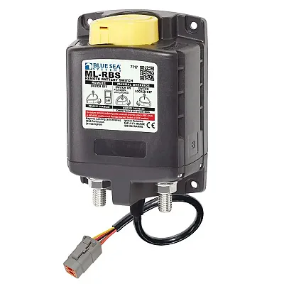 Blue Sea 7717100 ML-RBS Remote Battery Switch with Manual Contro