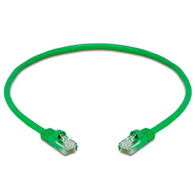 Cmple Rj45 Cat5 Cat5E Ethernet Lan Network Cable - 1.5 Ft Green 